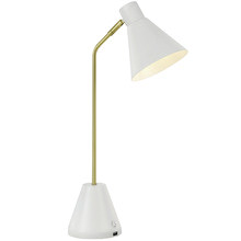 Dite Aluminium Desk Lamp with USB